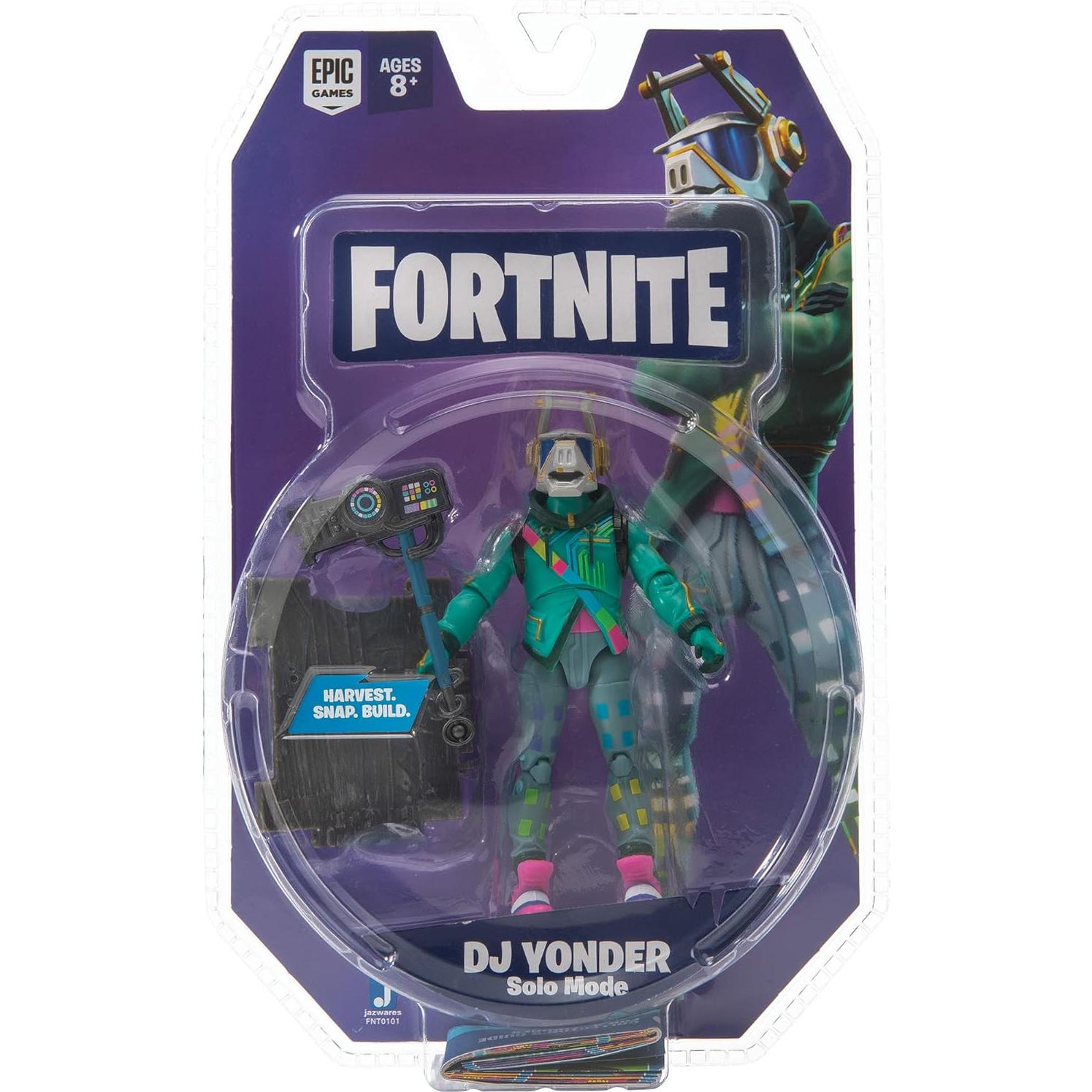 Figura de Acción DJ Yonder Fortnite Jazwares 10.16 cm