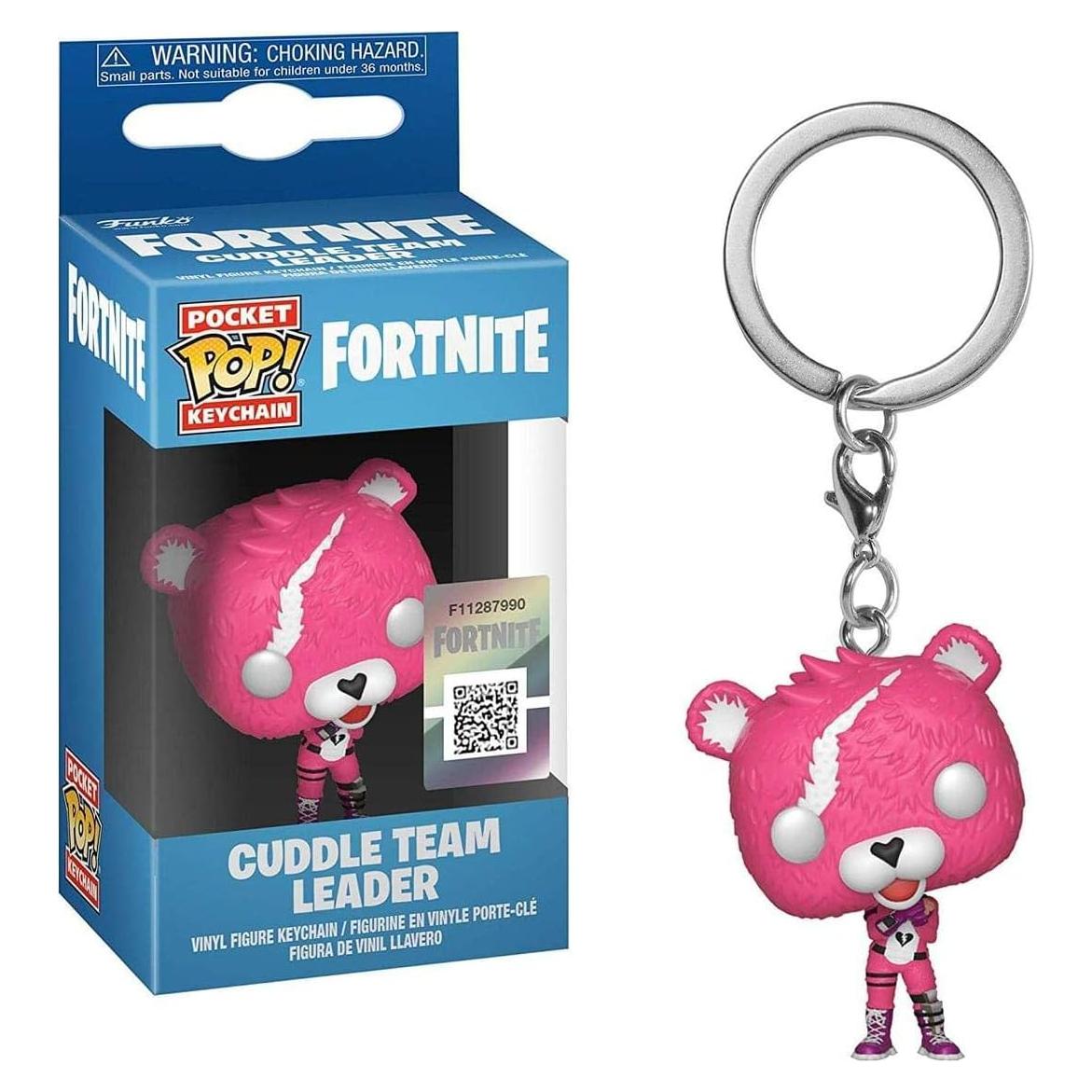Funko Pop! Llavero Fortnite Cuddle Team Leader 3.81cm