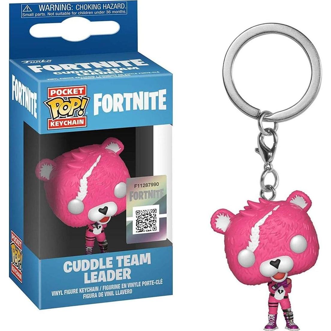 Funko Pop! Llavero Fortnite Cuddle Team Leader 3.81cm