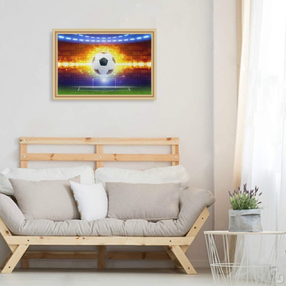 Rompecabezas 500 Piezas YVONAU Balón de Fútbol 52x38cm