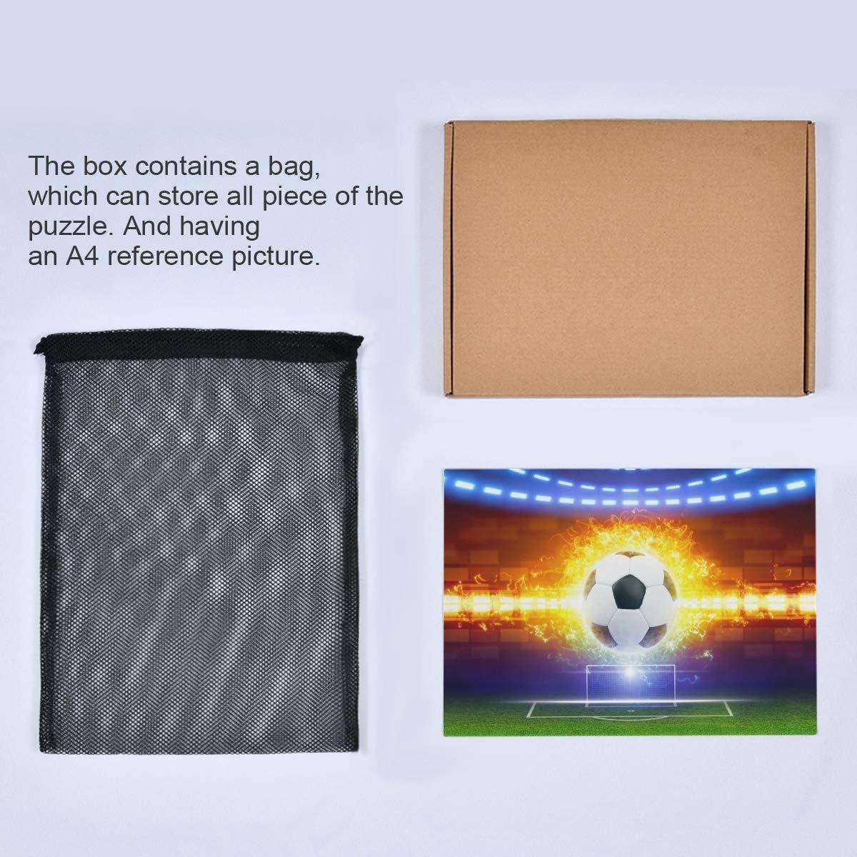 Rompecabezas 500 Piezas YVONAU Balón de Fútbol 52x38cm