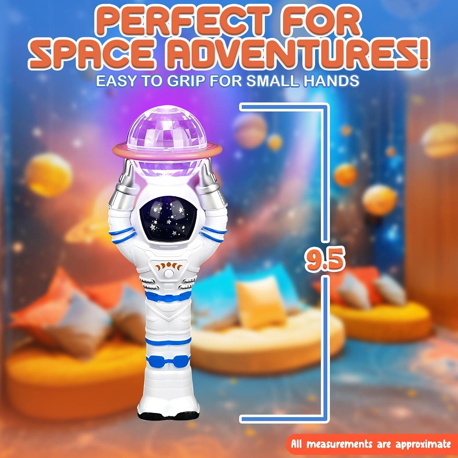 Varita mágica astronauta iluminada Forest & Twelfth, 2 unidades