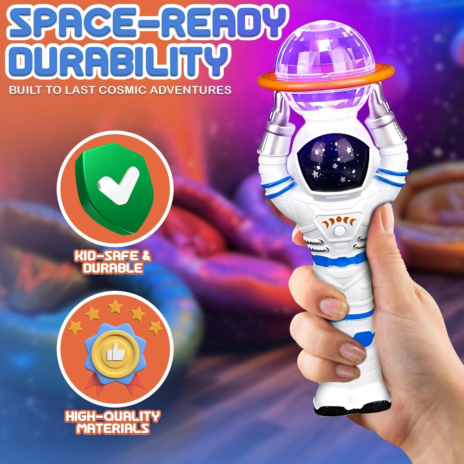 Varita mágica astronauta iluminada Forest & Twelfth, 2 unidades