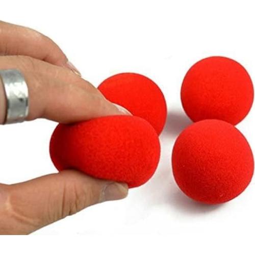 Bolas de Esponja Suave He Andi 12PC 4,45 cm para Magia