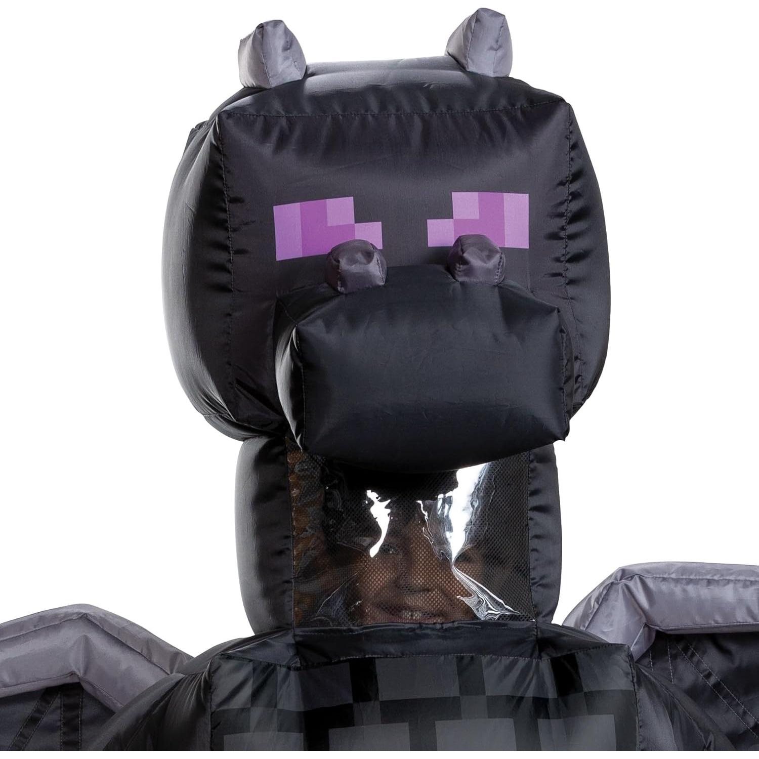 Disfraz Inflable Dragón Ender Minecraft para Niños - Talla 7-8