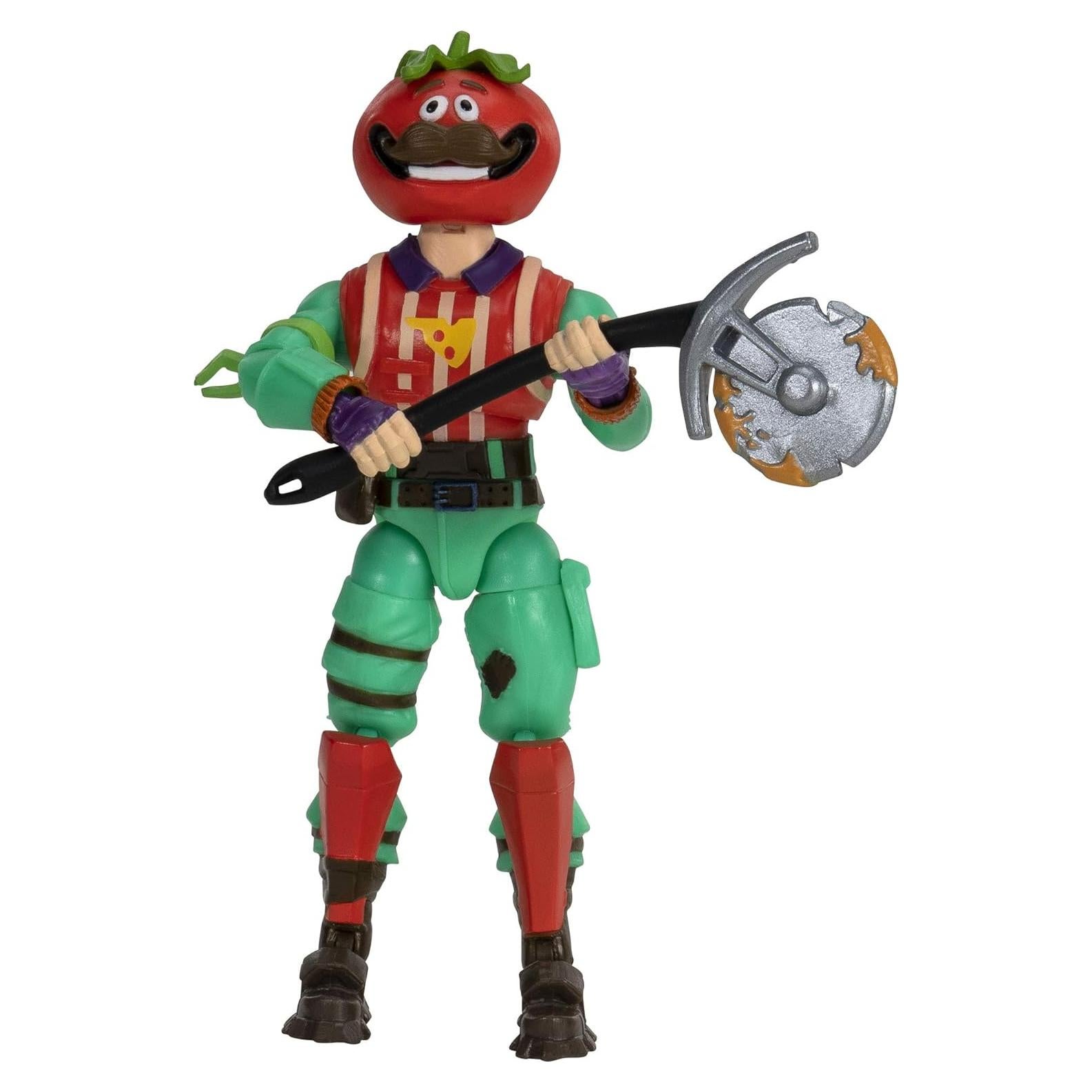 Figura de Acción Fortnite Cabeza de Tomate 10 cm con Herramienta