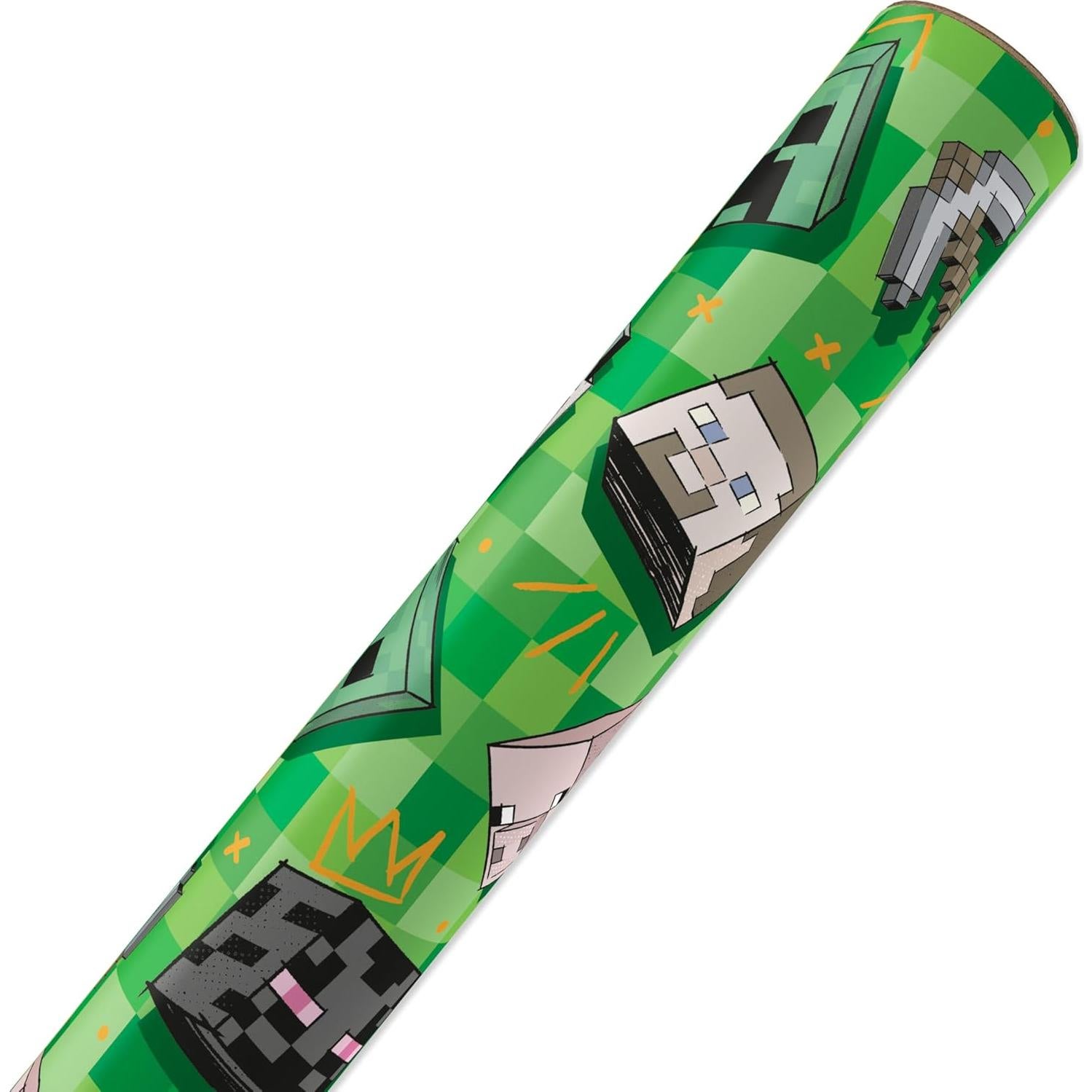 Papel de regalo reversible Minecraft American Greetings 3.72 m²