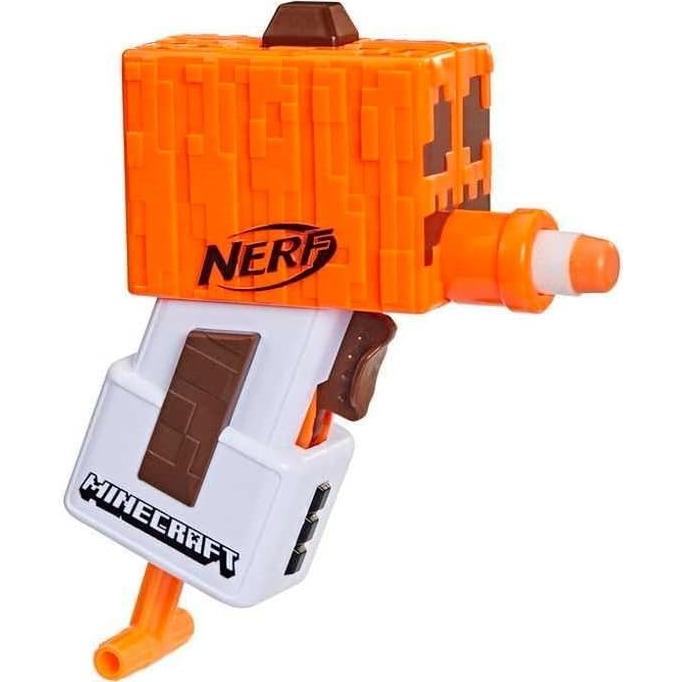 Lanzador Nerf Microshot Minecraft Golem de Nieve F6132