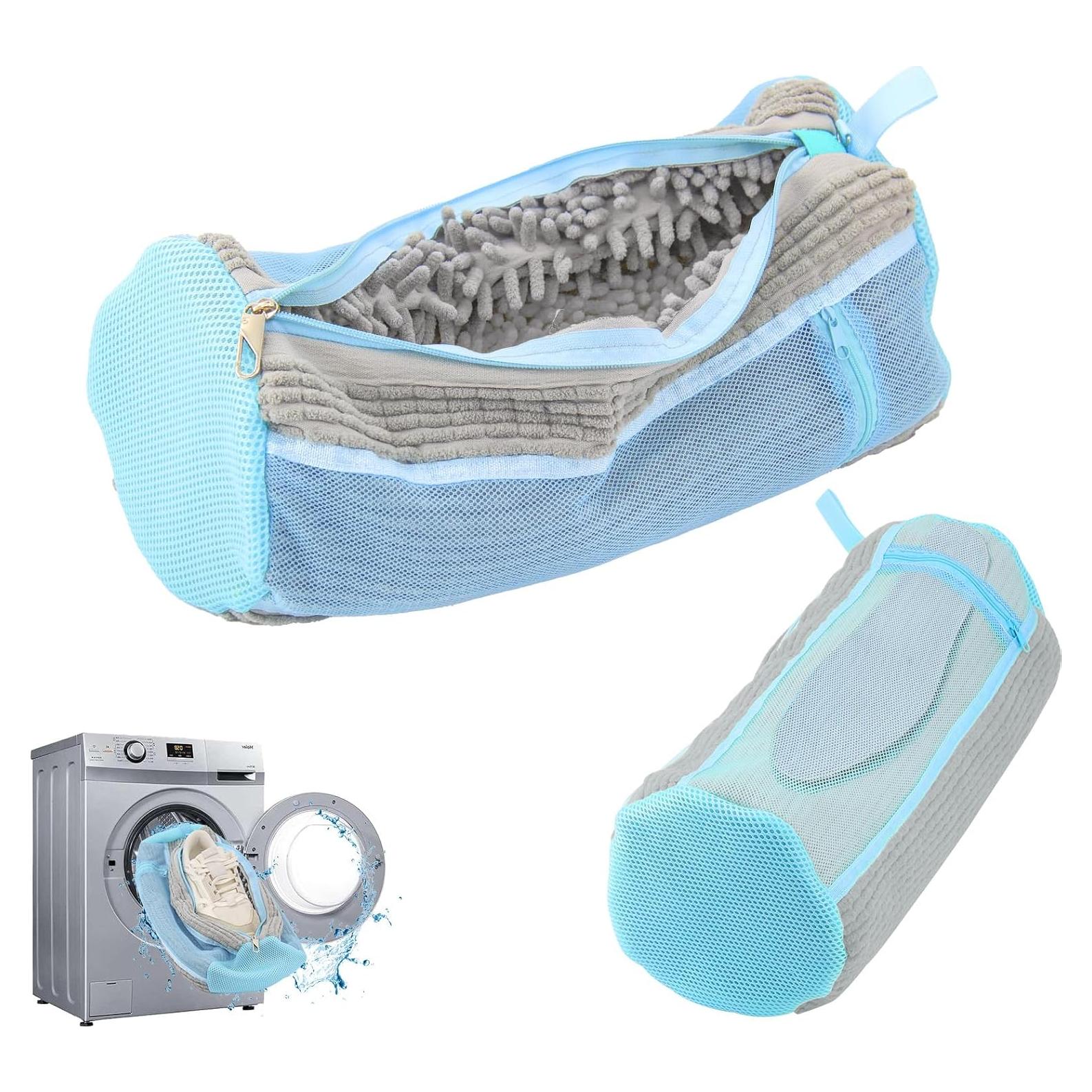 Bolsa de Lavado de Zapatos Vnmkp Pequeña Gris 2PCS