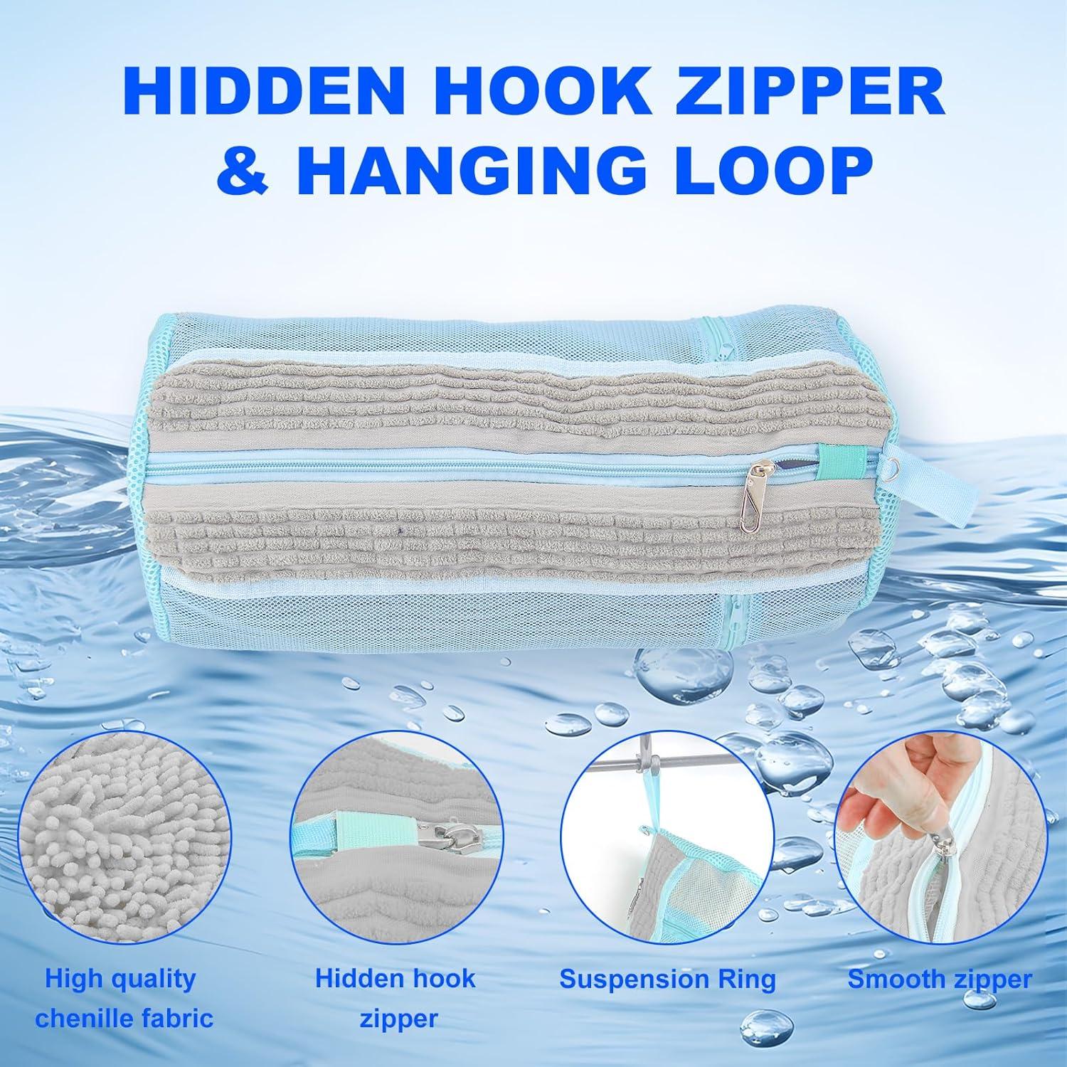 Bolsa de Lavado de Zapatos Vnmkp Pequeña Gris 2PCS