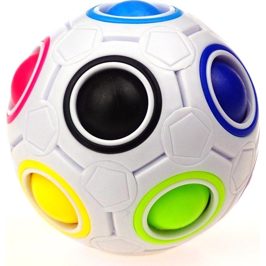 Cubo Mágico CuberSpeed Rainbow Ball Juguete Antiestrés 30x15x20cm