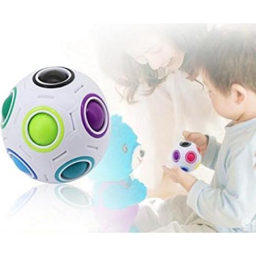 Cubo Mágico CuberSpeed Rainbow Ball Juguete Antiestrés 30x15x20cm