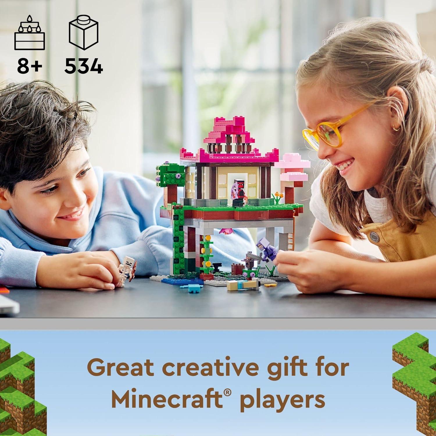 LEGO Minecraft Campo de Entrenamiento 21183 - Juguete 534 Piezas