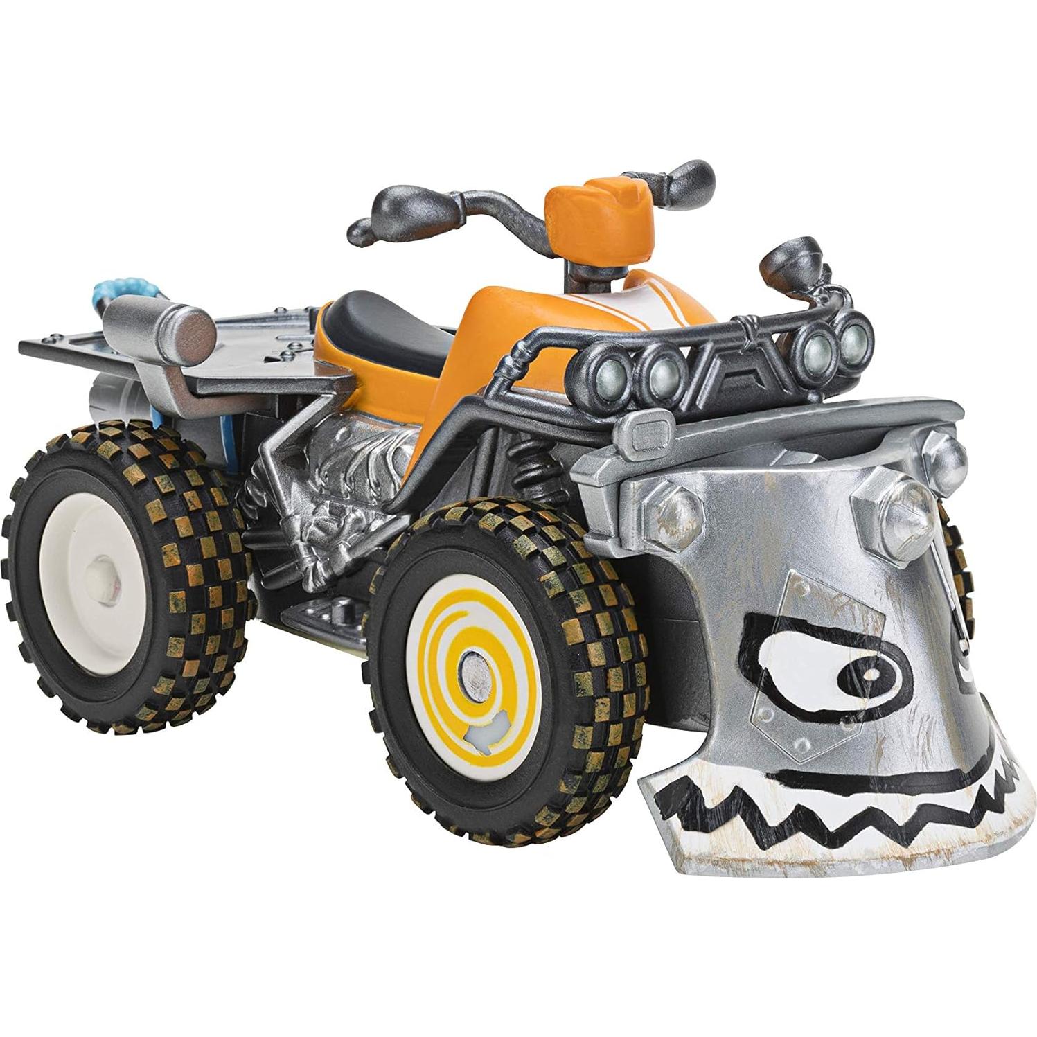 Vehículo Quadcrasher Jazwares Fortnite con figura Burnout 4"