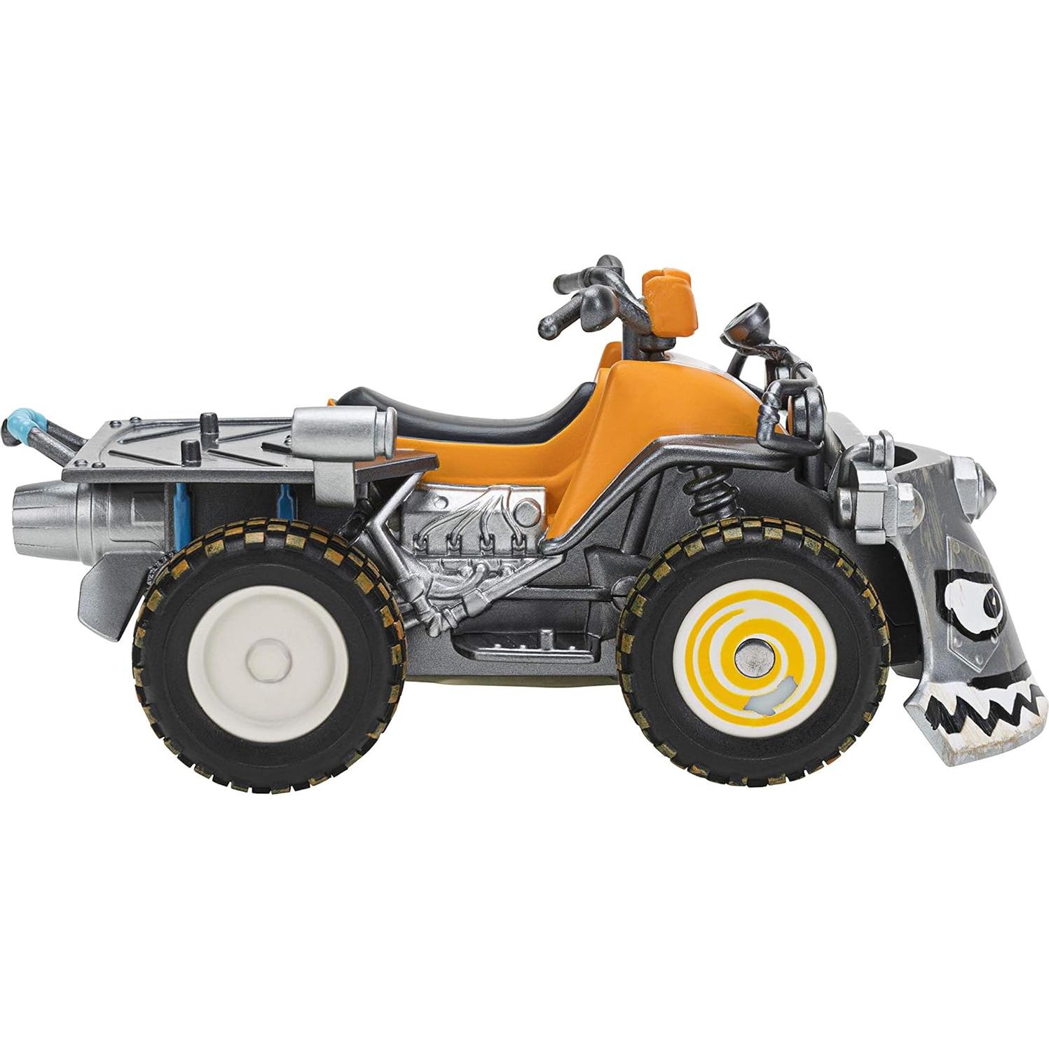Vehículo Quadcrasher Jazwares Fortnite con figura Burnout 4"