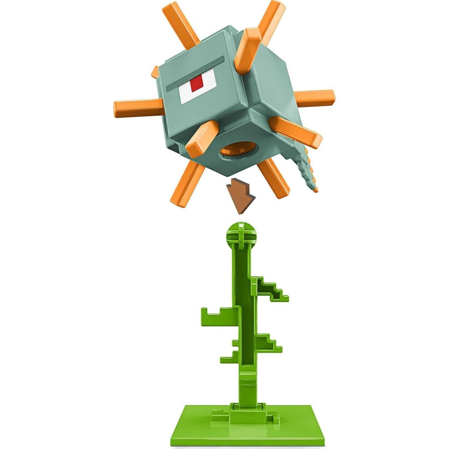 Set de Figuras Acuáticas Minecraft Mattel - 8 Figuras 8.25 cm