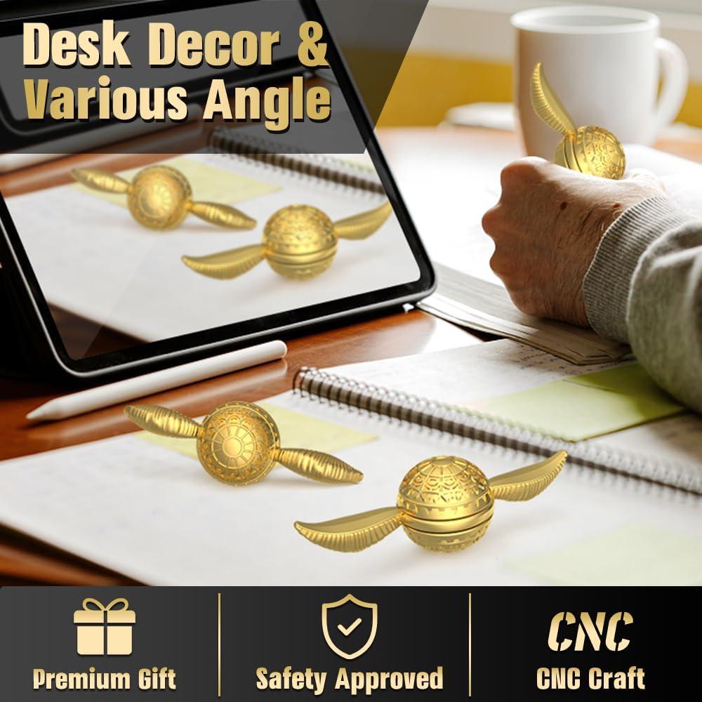 Spinner Fidget Dorado Amarlozn para Niños y Adultos