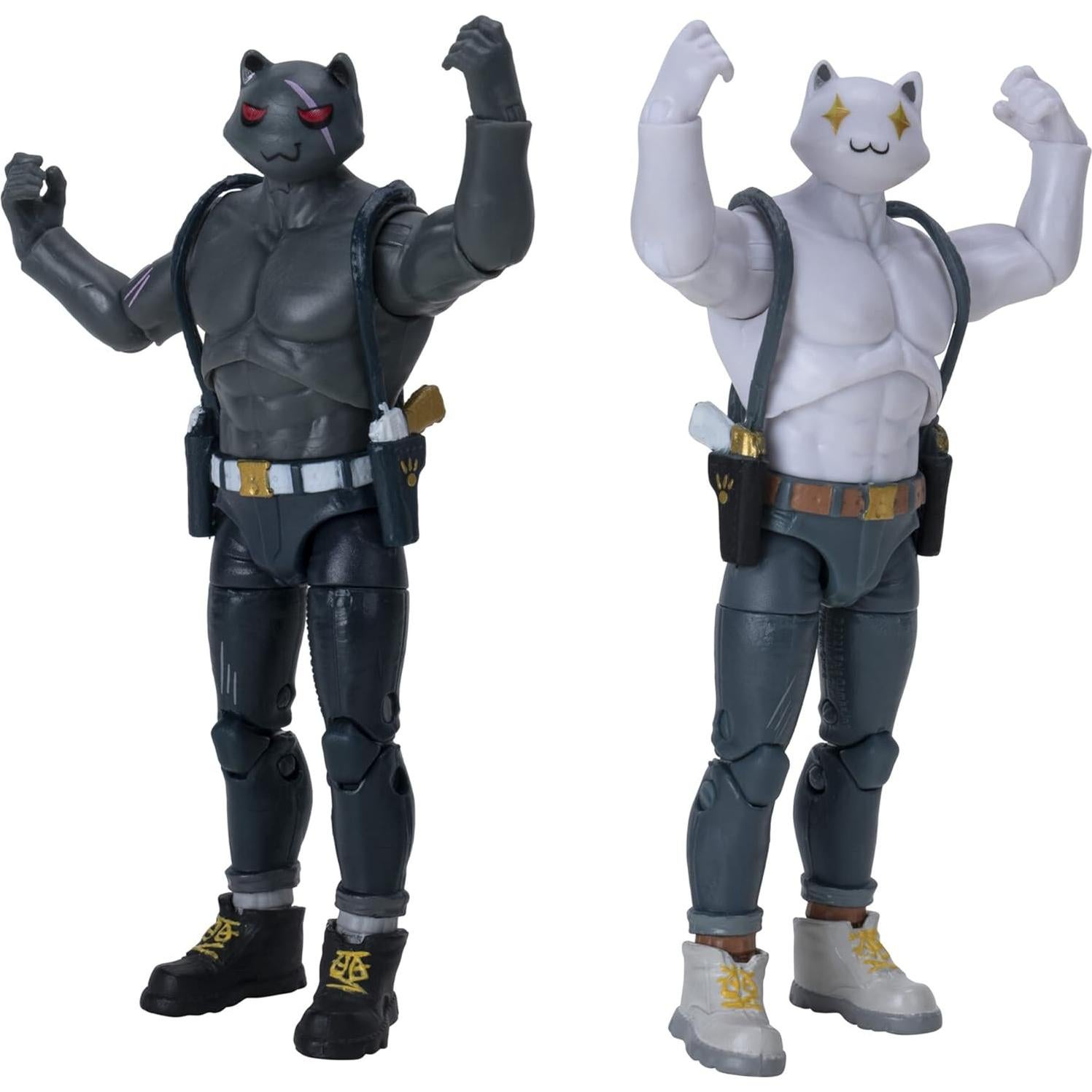 Conjunto Sala del Agente Meowscles Jazwares con 2 Figuras 17 cm