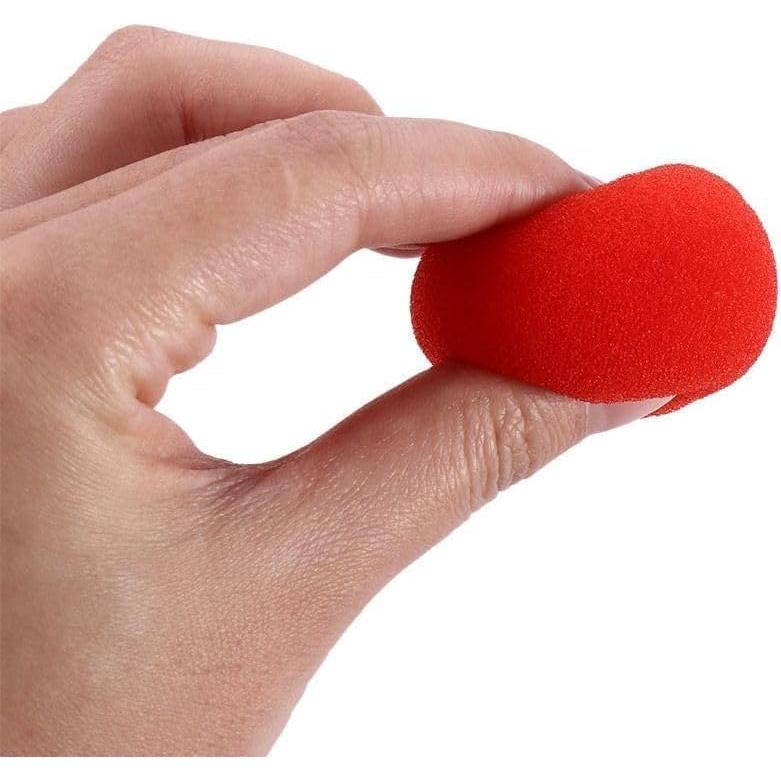 10 Bolas de Esponja Rojas Seadiquiet 3.5cm para Magia