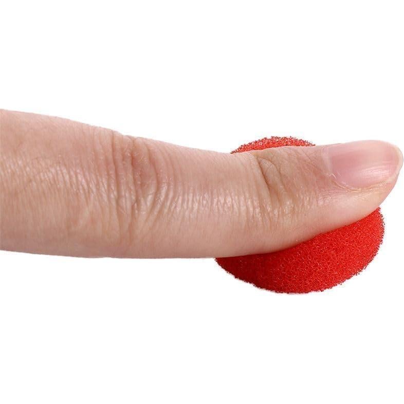10 Bolas de Esponja Rojas Seadiquiet 3.5cm para Magia