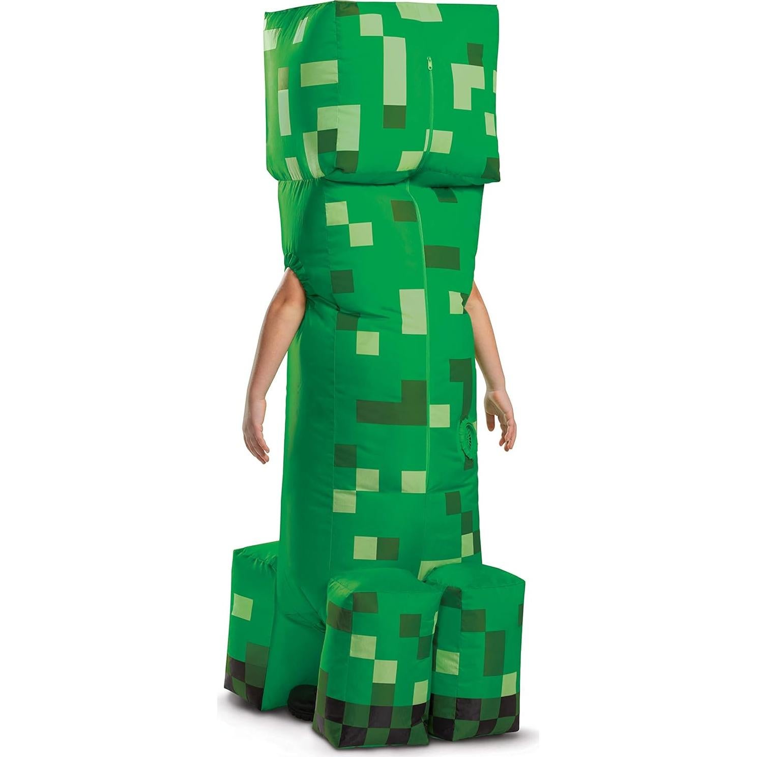 Disfraz Inflable Creeper Minecraft Niños 5-12 Años