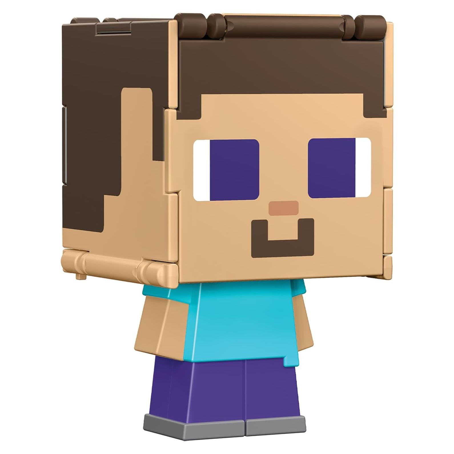 Figuras Coleccionables Flippin' Figs Mattel Minecraft 3.75"
