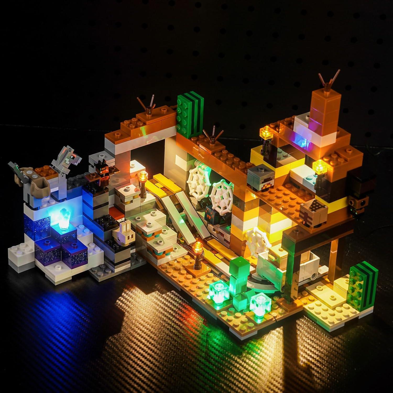 Kit de Luz LED Hilighting para Lego The Badlands Mineshaft