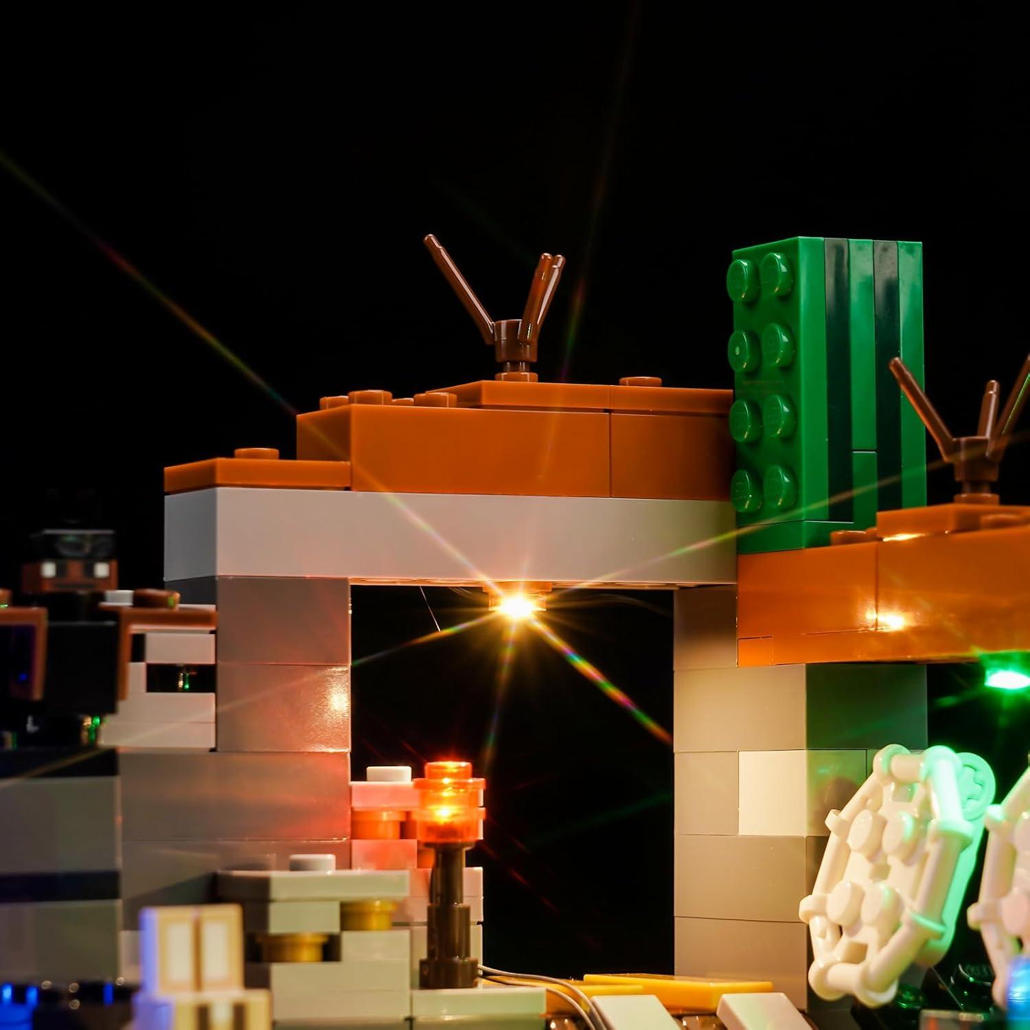 Kit de Luz LED Hilighting para Lego The Badlands Mineshaft