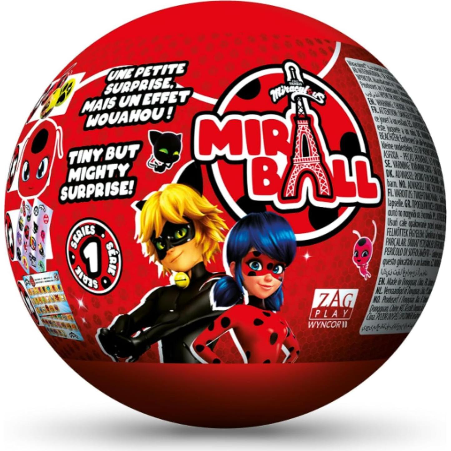 Miraculous Ladybug 4-1 Sorpresa Mirabola Juguete Coleccionable