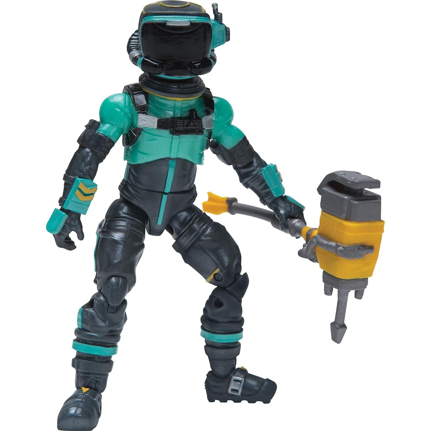 Figura de Acción Fortnite Soldado Tóxico 10.16 cm Jazwares