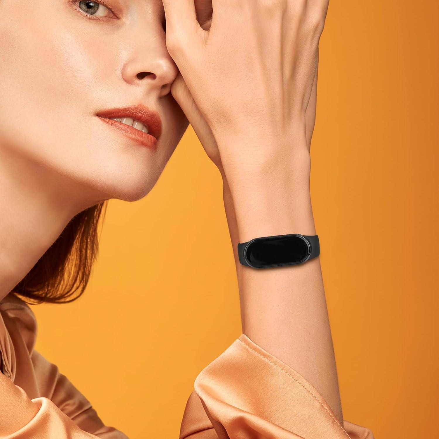 Meliya Correas de Silicona para Xiaomi Smart Band 9/8 - 3 Pzas