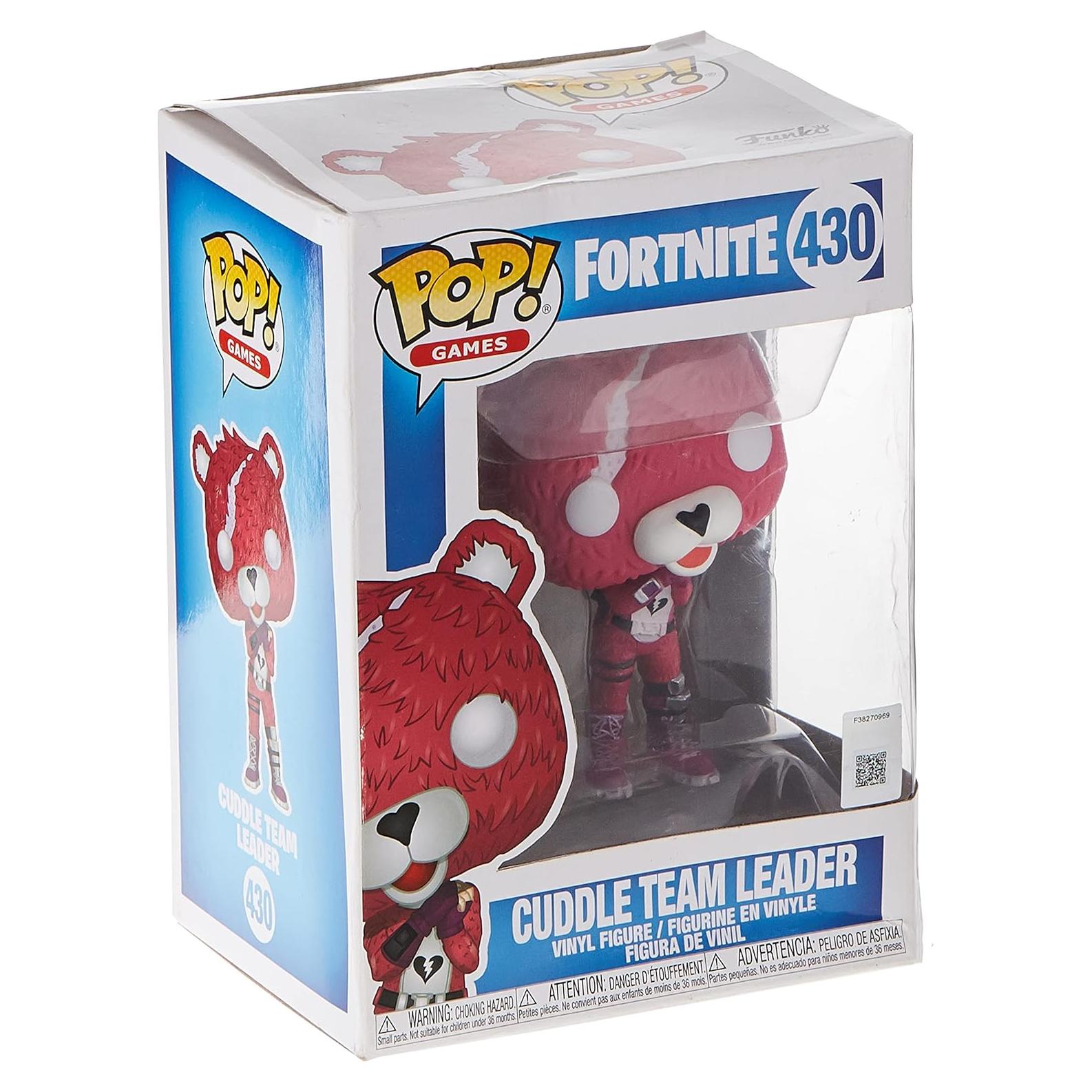 Figura Funko Pop Fortnite Cuddle Team Leader Flocked 10 cm