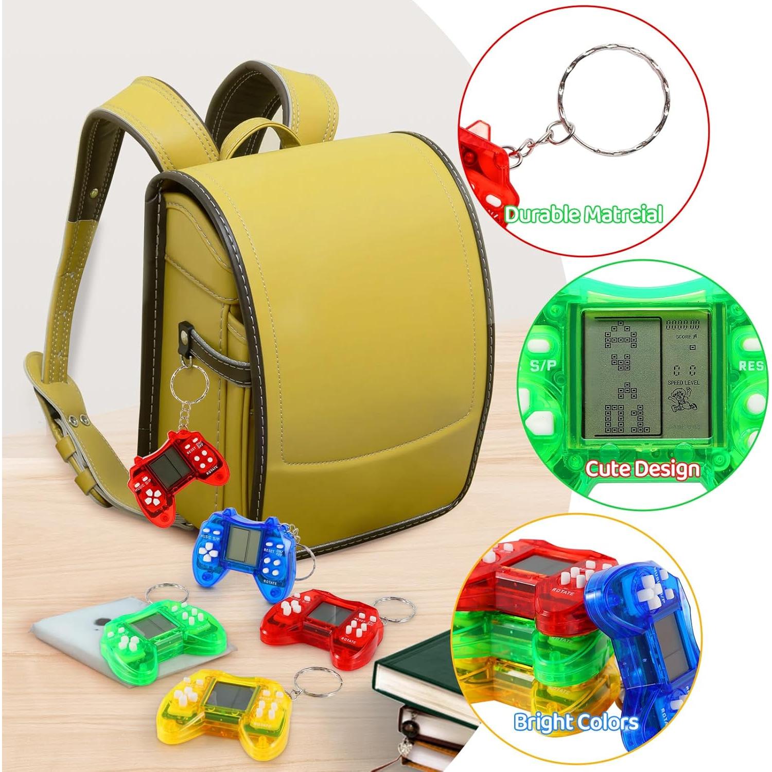 Kit de Fiesta de Videojuegos LiYiQ 122 Piezas - Llavero, Pulseras, Stickers