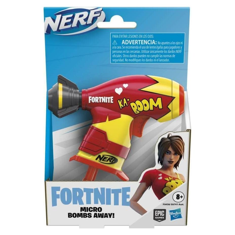 Nerf Bláster Fortnite Bombs Away Hasbro 159g 4.4x16.5x21.6cm