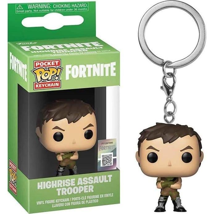 Llavero Funko Pop! Fortnite Soldado Asalto Alto Edificio