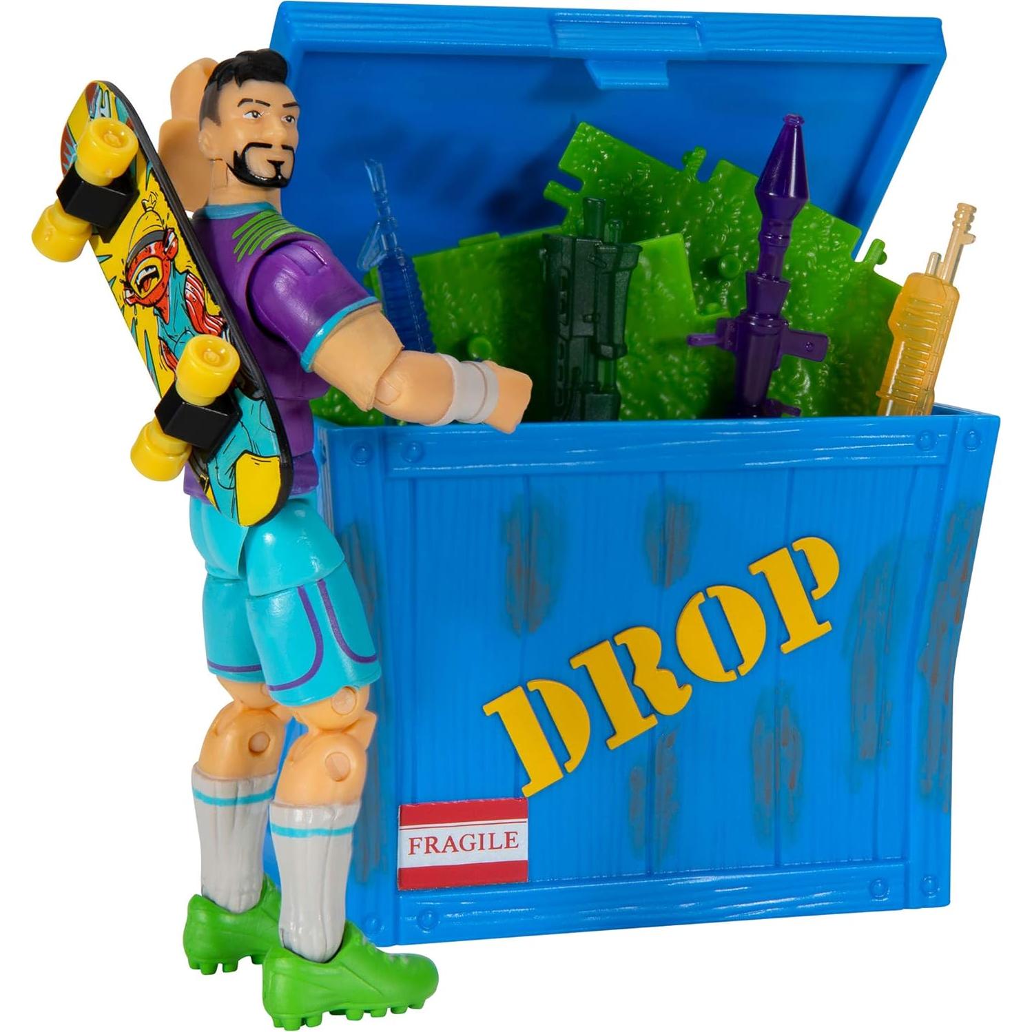 Figura de Acción Fortnite Maestro del Medio Campo 10 cm + Accesorios