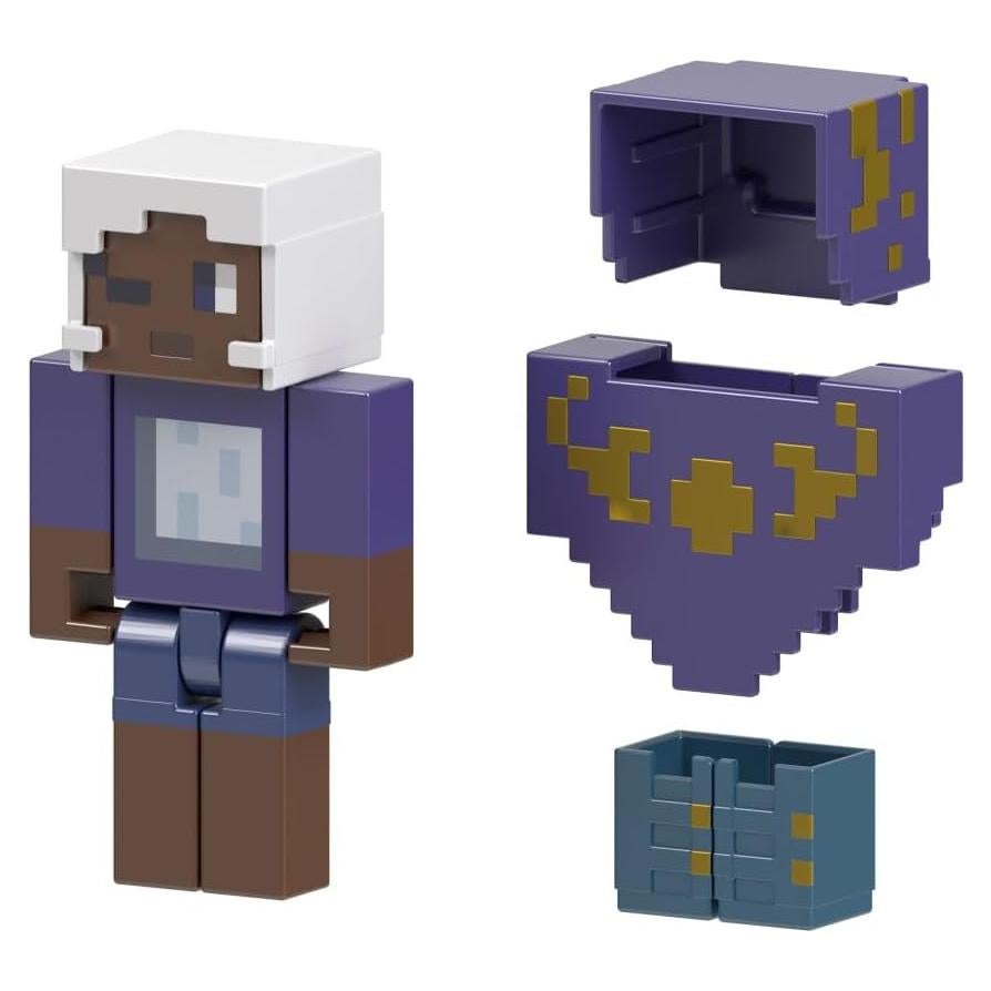 Figura de Acción Minecraft Creadores 8 cm Mattel con Accesorios