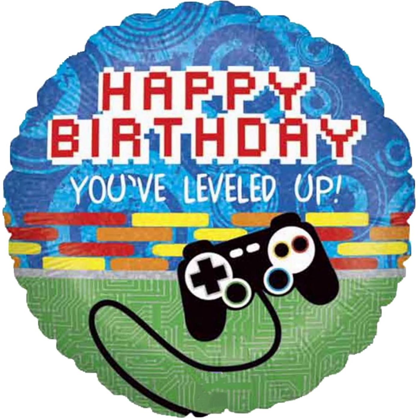 Ramo de Globos de Cumpleaños Minero Videojuego Anagram