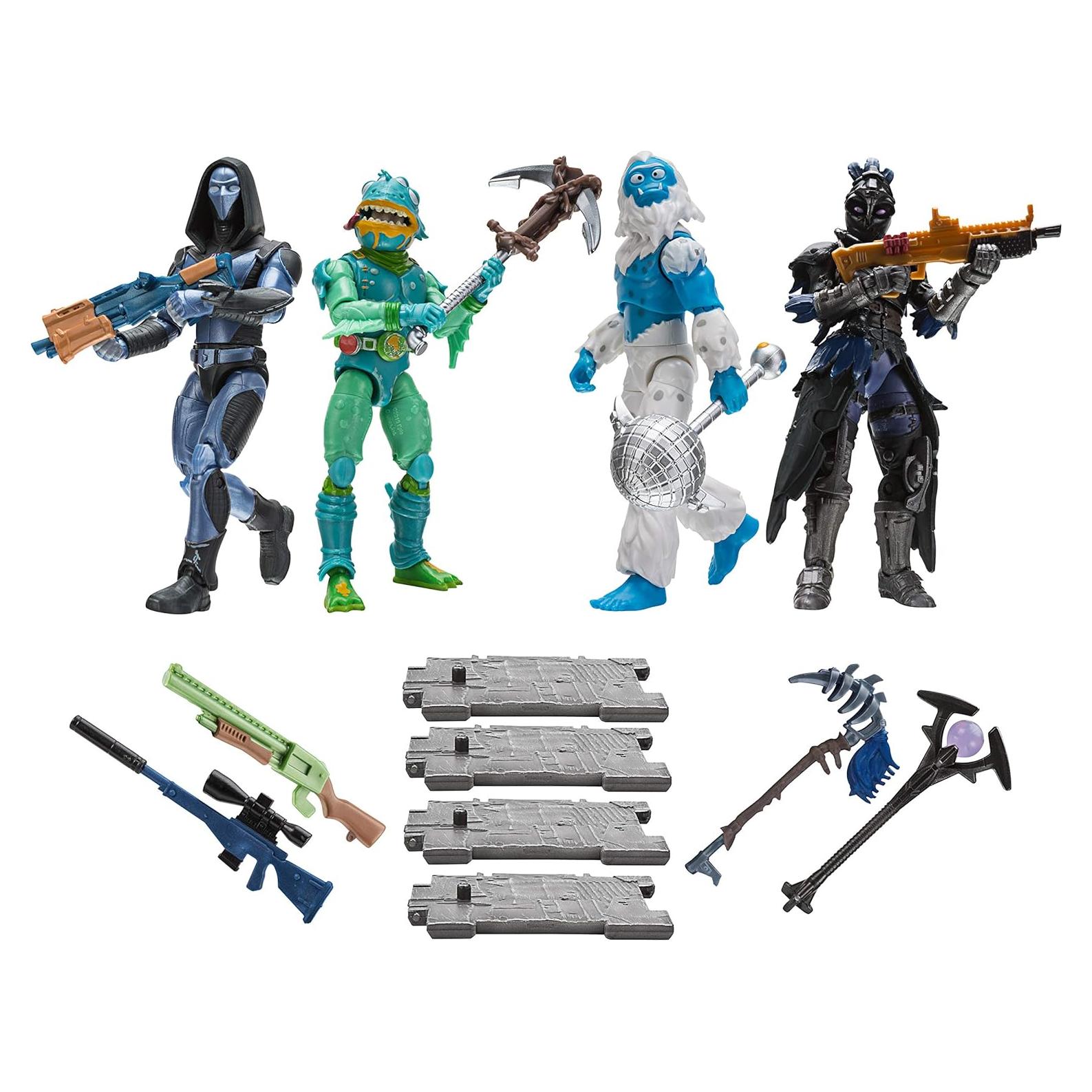 Paquete de 4 Figuras Fortnite Jazwares - Escuadrón Serie 2