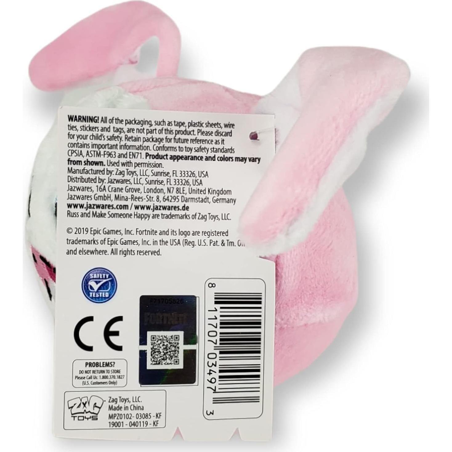 Figura de felpa Fortnite Epic Games Russ RABIT Raider 8.9cm