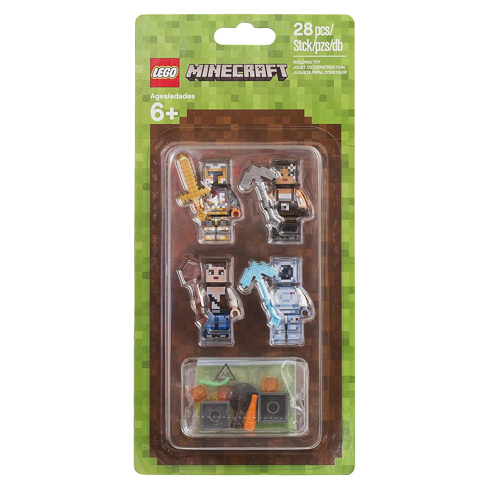 LEGO Minecraft 853610 Mini Figuras - 4 Piezas