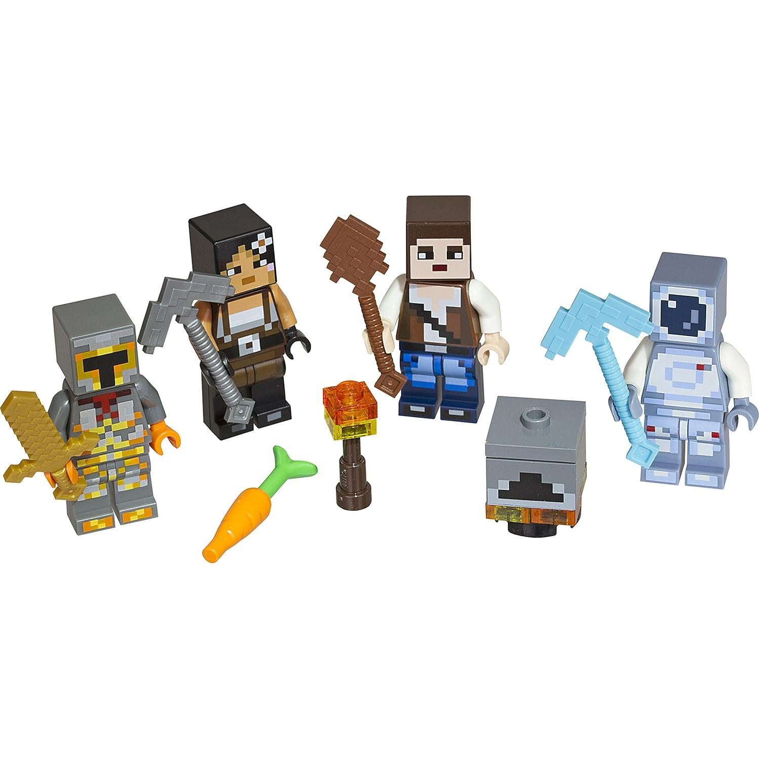 LEGO Minecraft 853610 Mini Figuras - 4 Piezas