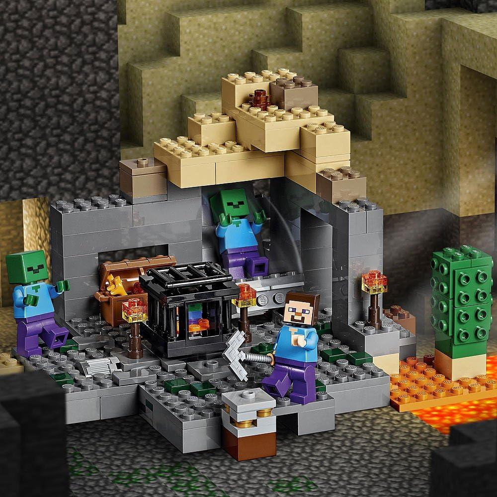 LEGO Minecraft La Mazmorras 21119 Juguete 219 Piezas 8 Años