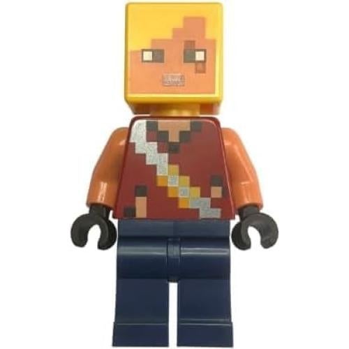 LEGO Minecraft Minifigura Héroe y Esqueleto 5cm 6+