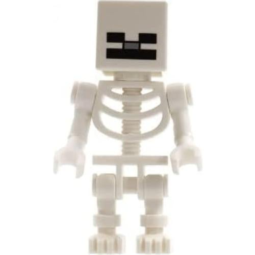 LEGO Minecraft Minifigura Héroe y Esqueleto 5cm 6+