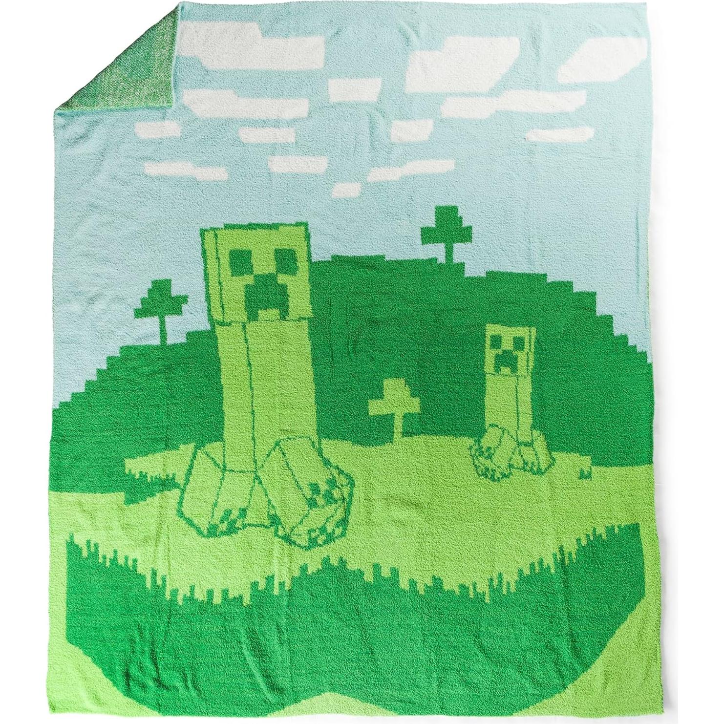 Manta de Lanzar Jay Franco Minecraft Creeper 127x152 cm