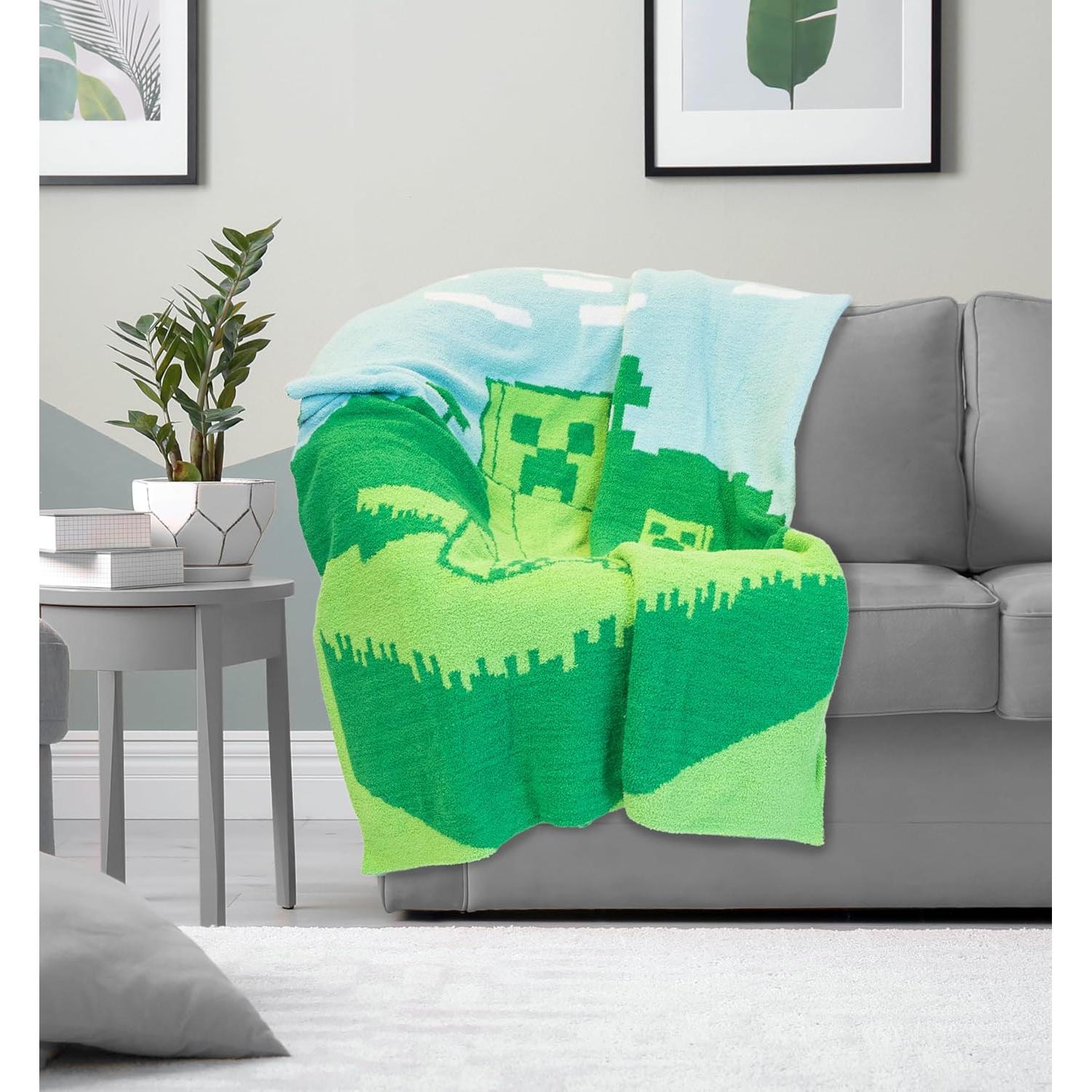 Manta de Lanzar Jay Franco Minecraft Creeper 127x152 cm