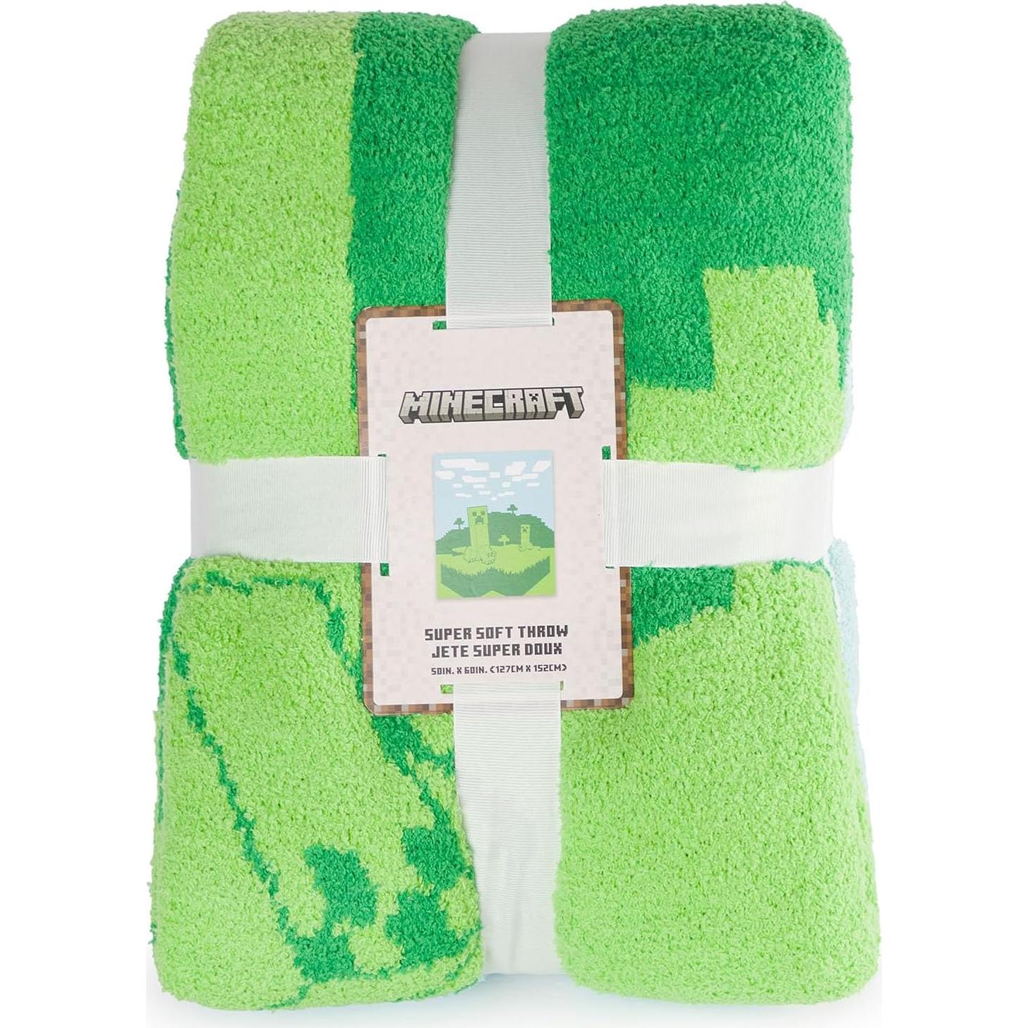 Manta de Lanzar Jay Franco Minecraft Creeper 127x152 cm