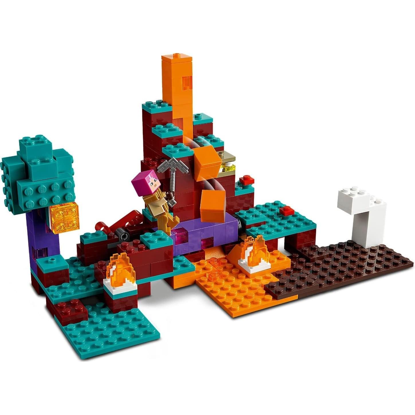 LEGO Minecraft El Bosque Deformado 21168 - 287 Piezas