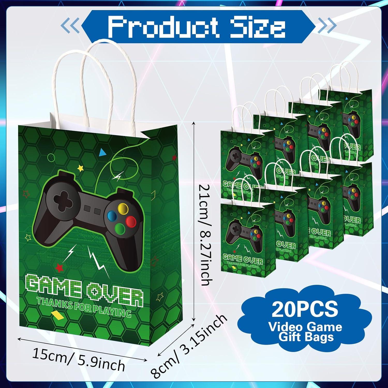 Conjunto de Fiesta de Videojuegos Aoriher 154 Piezas para Niños